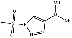 [1-(Methylsulfonyl)-4-pyrazolyl]boronic Acid|[1-(甲砜基)-4-吡唑基]硼酸