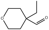 4-ethyloxane-4-carbaldehyde Structure