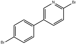 2-BROMO-5-(4-BROMOPHENYL)PYRIDINE Structure