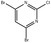 4,6-Dibromo-2-chloropyrimidine Struktur