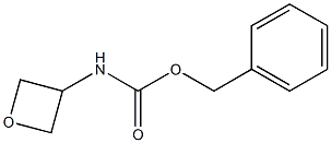 ベンジルオキセタン-3-イルカルバメート 化学構造式