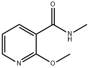 2-methoxy-N-methylpyridine-3-carboxamide 结构式