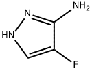 4-fluoro-1H-pyrazol-3-amine 化学構造式