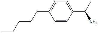 (R)-1-(4-戊基苯基)乙烷-1-胺, 1212392-82-9, 结构式