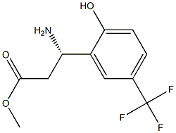 METHYL (3S)-3-AMINO-3-[2-HYDROXY-5-(TRIFLUOROMETHYL)PHENYL]PROPANOATE|