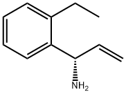 (1S)-1-(2-ETHYLPHENYL)PROP-2-ENYLAMINE 结构式