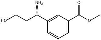 METHYL 3-((1S)-1-AMINO-3-HYDROXYPROPYL)BENZOATE Structure