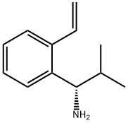 (1S)-2-METHYL-1-(2-VINYLPHENYL)PROPYLAMINE 化学構造式