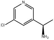 (R)-1-(5-氯吡啶-3-基)乙胺,1213144-64-9,结构式