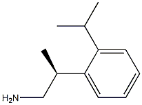 ((1S)-1-[2-(METHYLETHYL)PHENYL]ETHYL)METHYLAMINE 结构式