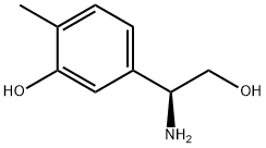 (S)-5-(1-氨基-2-羟乙基)-2-甲基苯酚, 1213214-17-5, 结构式