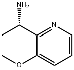 (1S)-1-(3-METHOXY(2-PYRIDYL))ETHYLAMINE,1213318-09-2,结构式