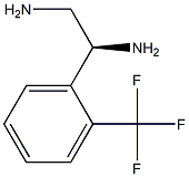 (1S)-1-[2-(TRIFLUOROMETHYL)PHENYL]ETHANE-1,2-DIAMINE,1213334-81-6,结构式