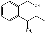 [2-((1R)-1-AMINOPROPYL)PHENYL]METHAN-1-OL 结构式