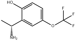 2-((1R)-1-AMINOETHYL)-4-(TRIFLUOROMETHOXY)PHENOL,1213360-75-8,结构式