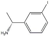 (R)-1-(3-iodophenyl)ethan-1-amine, 1213378-35-8, 结构式