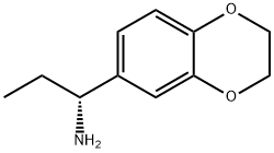 (1R)-1-(2,3-DIHYDRO-1,4-BENZODIOXIN-6-YL)PROPAN-1-AMINE 结构式