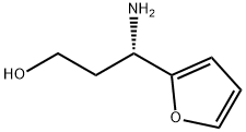 (3S)-3-AMINO-3-(2-FURYL)PROPAN-1-OL,1213413-13-8,结构式