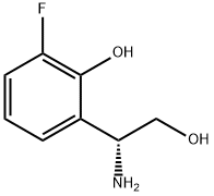 2-((1R)-1-AMINO-2-HYDROXYETHYL)-6-FLUOROPHENOL,1213517-98-6,结构式