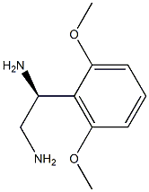 (1S)-1-(2,6-DIMETHOXYPHENYL)ETHANE-1,2-DIAMINE,1213569-74-4,结构式