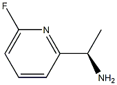 (1R)-1-(6-FLUORO(2-PYRIDYL))ETHYLAMINE Struktur