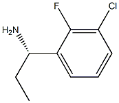 (S)-1-(3-chloro-2-fluorophenyl)propan-1-amine Structure