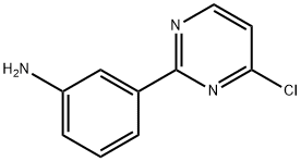 4-Chloro-2-(3-aminophenyl)pyrimidine 结构式