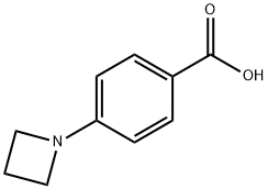 4-(AZETIDIN-1-YL)BENZOIC ACID 化学構造式