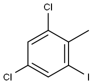 1,5-Dichloro-3-iodo-2-methylbenzene Structure