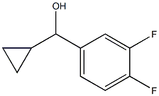 cyclopropyl(3,4-difluorophenyl)methanol Structure