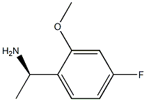 (1R)-1-(4-FLUORO-2-METHOXYPHENYL)ETHAN-1-AMINE Struktur