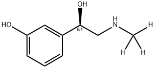 苯肾上腺素-D3,1217705-88-8,结构式