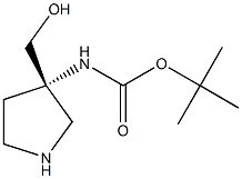 tert-butyl (S)-(3-(hydroxymethyl)pyrrolidin-3-yl)carbamate|