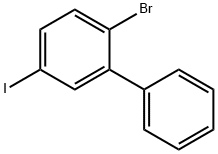 2-bromo-5-iodo-1,1'-biphenyl Struktur