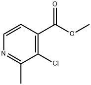 4-Pyridinecarboxylic acid, 3-chloro-2-methyl-, methyl ester|3-氯-2-甲基-4-吡啶甲酸甲酯