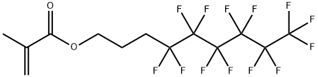 4,4,5,5,6,6,7,7,8,8,9,9,9-tridecafluorononyl methacrylate Structure