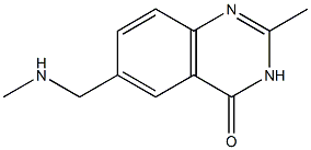 2-methyl-6-[(methylamino)methyl]-3,4-dihydroquinazolin-4-one|雷替曲塞杂质8