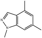 1,4,6-Trimethyl-1H-Indazole Structure