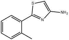 4-Amino-2-(2-tolyl)thiazole Struktur