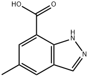 5-methyl-1H-indazole-7-carboxylic acid Structure