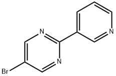 5-Bromo-2-(3-pyridyl)pyrimidine Structure