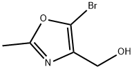 5-溴-2-甲基-4-噁唑甲醇, 1240601-93-7, 结构式