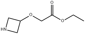 ethyl 2-(azetidin-3-yloxy)acetate Structure