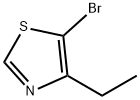 5-Bromo-4-ethylthiazole 化学構造式