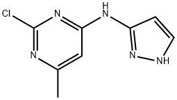 2-chloro-6-methyl-N-(1H-pyrazol-3-yl)pyrimidin-4-amine|2-chloro-6-methyl-N-(1H-pyrazol-3-yl)pyrimidin-4-amine