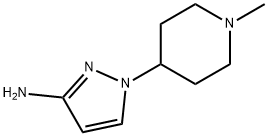 1-(1-methylpiperidin-4-yl)-1H-pyrazol-3-amine Struktur