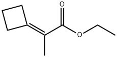 ethyl 2-cyclobutylidenepropanoate 化学構造式