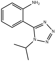 2-[1-(propan-2-yl)-1H-1,2,3,4-tetrazol-5-yl]aniline Structure