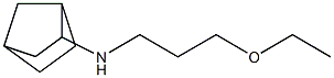 N-(3-ethoxypropyl)bicyclo[2.2.1]heptan-2-amine Structure