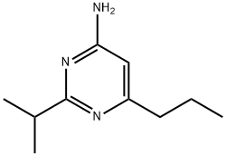 2-(Propan-2-yl)-6-(n-propyl)pyrimidin-4-amine Structure